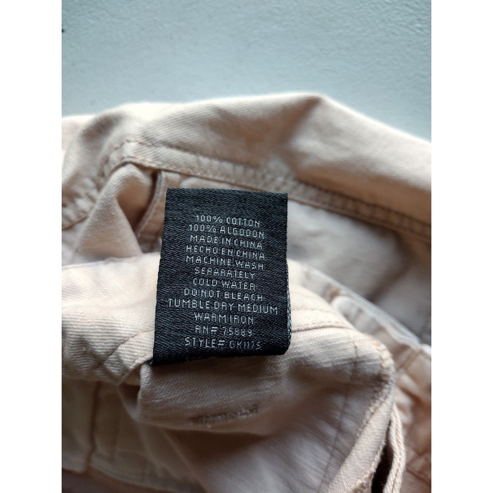 BKE Casuals Paygre‎ Womens Tan Cargo Cutoff Shorts Size 26 Distressed - Picture 6 of 6